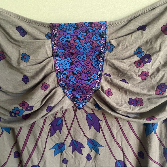 Free people strapless slinky top/ tunic. VGUC. - Picture 2 of 6